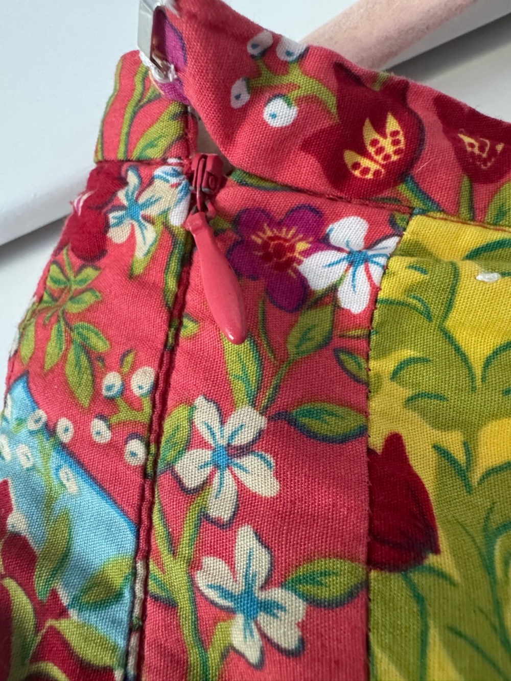 Bandolino Multicolor Paisley & Floral Gathered Skater Skirt - Picture 2 of 4